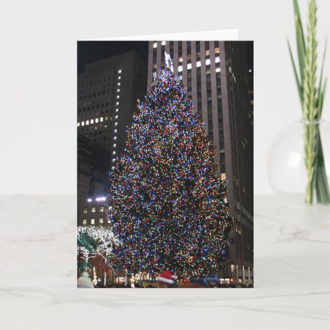 Tarjeta de Navidad de NYC (Anverso)