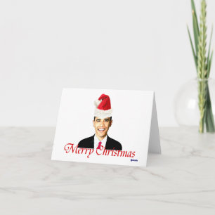 Tarjeta de Navidad de Obama