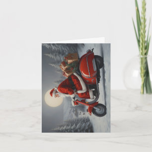 Tarjeta de Navidad de Papá Noel 2