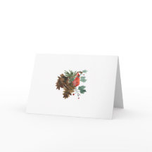 Tarjeta de Navidad de Paz en la Naturaleza