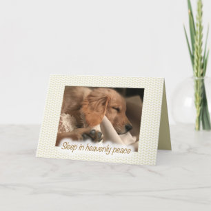 Tarjeta de Navidad de Paz para Perro Dorado Retrie