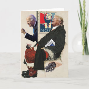 Tarjeta de Navidad de Perdedor Doloroso