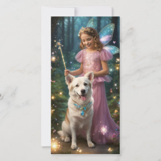 Tarjeta de Navidad de Perros Juguetones en el Océa