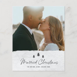 Tarjeta de Navidad de Presupuesto para Casados con