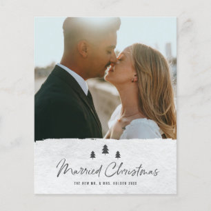 Tarjeta de Navidad de Presupuesto para Casados con