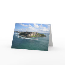 Tarjeta de Navidad de Puerto Rico Feliz Navidad