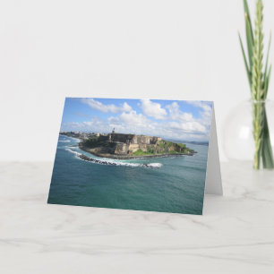 Tarjeta de Navidad de Puerto Rico Feliz Navidad