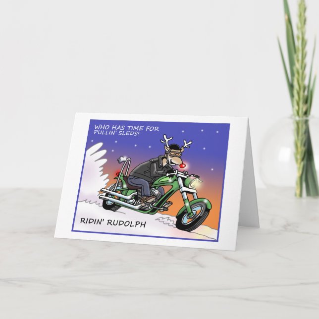 Tarjeta de Navidad de Ridin (Anverso)