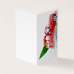 Tarjeta de Navidad de saludo