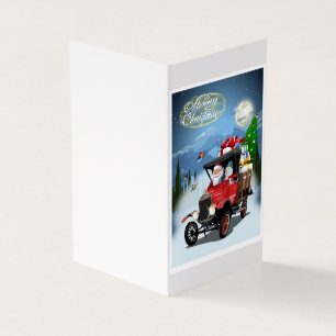 Tarjeta de Navidad de saludo