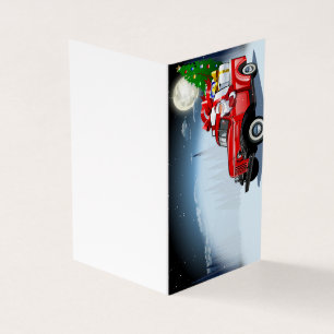 Tarjeta de Navidad de saludo animada