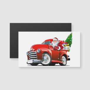tarjeta de Navidad de saludo de dibujos animados