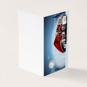 Tarjeta de Navidad de salutación