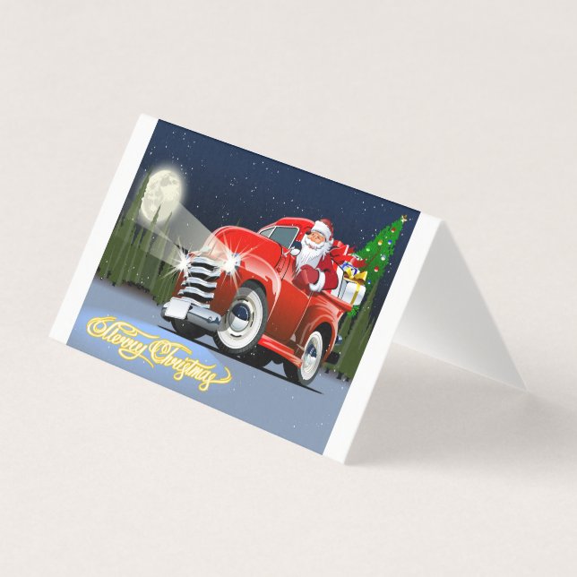 Tarjeta de Navidad de salutación (Anverso)