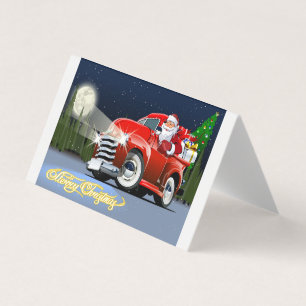 Tarjeta de Navidad de salutación