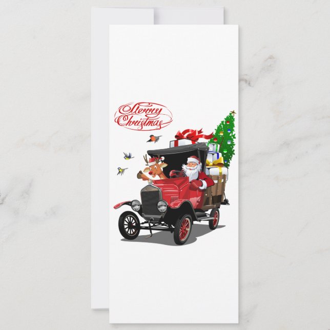 Tarjeta de Navidad de salutación (Anverso)