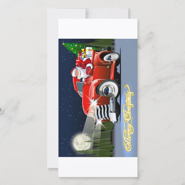 Tarjeta de Navidad de salutación (Anverso)