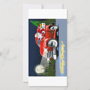Tarjeta de Navidad de salutación
