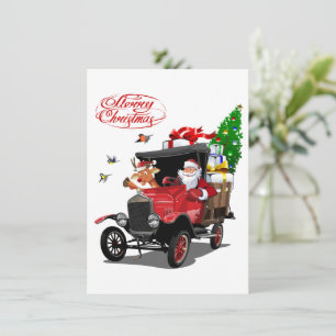 Tarjeta de Navidad de salutación
