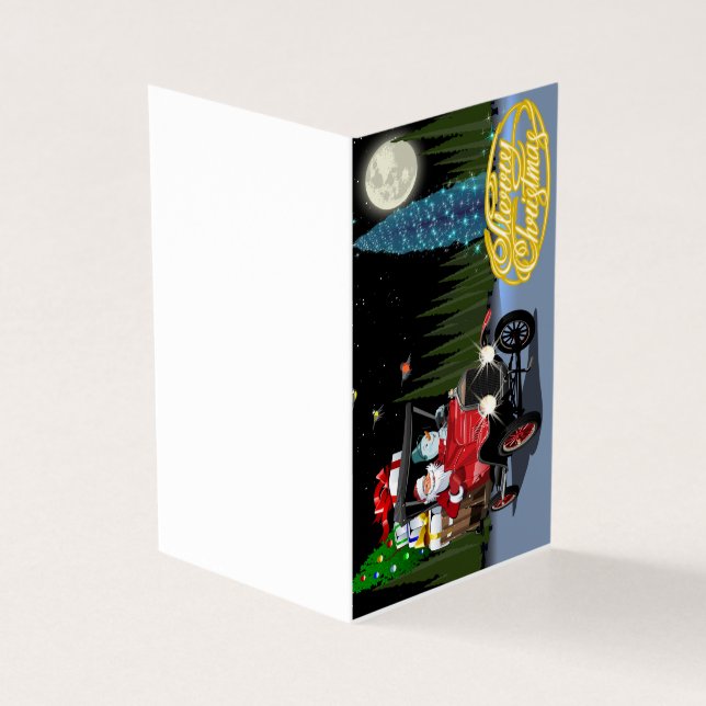 Tarjeta de Navidad de salutación (Exterior)