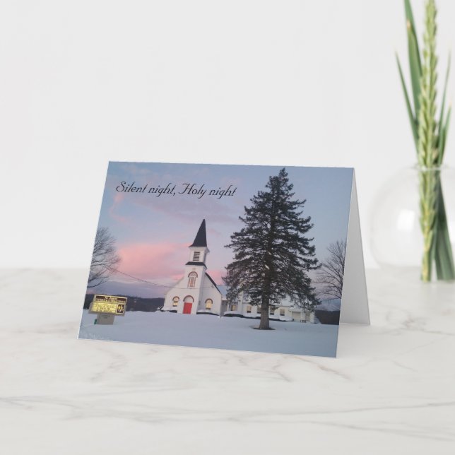 Tarjeta de Navidad de San Jaime (Anverso)