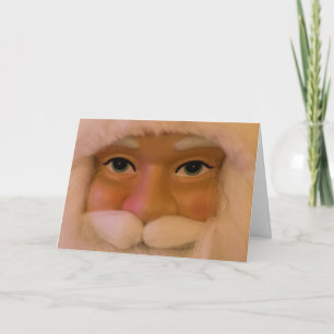 Tarjeta de Navidad de Santa Claus