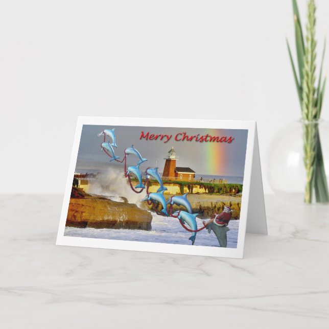 Tarjeta de Navidad de Santa Cruz de Santa y de los (Anverso)