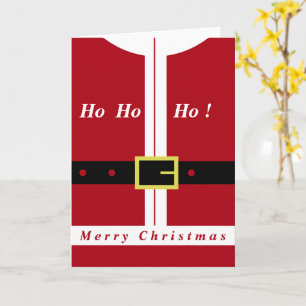 Tarjeta de Navidad de Santa Divertida - Personaliz