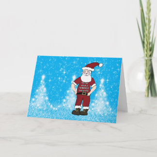Tarjeta de Navidad de Santa Feminista