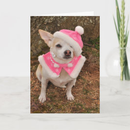 Tarjeta de Navidad de señora Claus