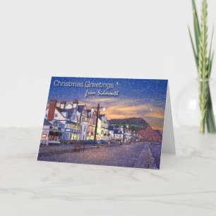 Tarjeta de Navidad de Sidmouth
