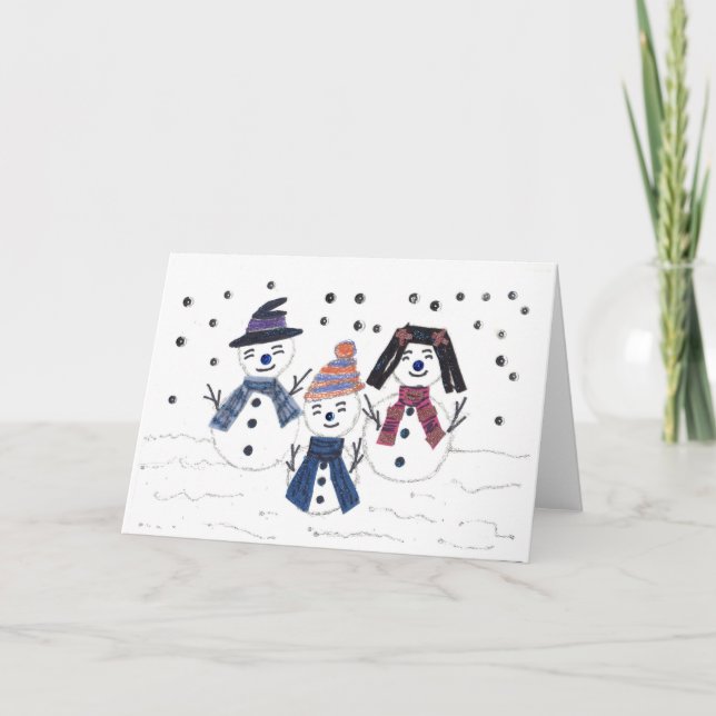 Tarjeta de Navidad de Sila (Anverso)