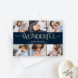 Tarjeta de Navidad de tarjetas de vacaciones de Re<br><div class="desc">¡Celebra el graduado en tu vida con estilo! Diseñado por Berry Berry Sweet (www.berryberrysweet.com). Visite nuestra página web para recibir invitaciones modernas y elegantes,  invitaciones y regalos personalizados.</div>