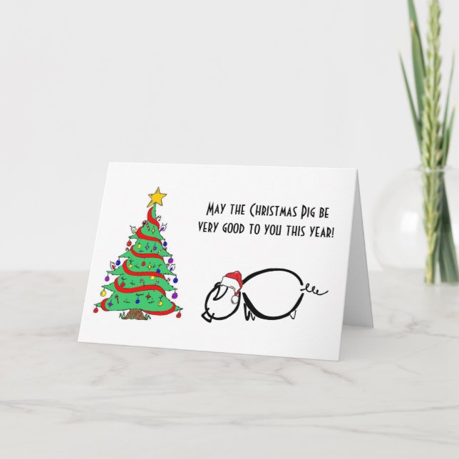 Tarjeta de Navidad de TRP (Anverso)