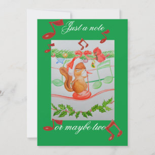 Tarjeta de Navidad de un Nieto