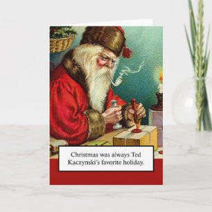 Tarjeta de Navidad de Unabomber