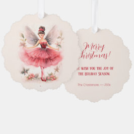 Tarjeta de navidad de vintage de leche de ciruela 