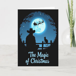 Tarjeta de Navidad de Vuelo Caprichoso