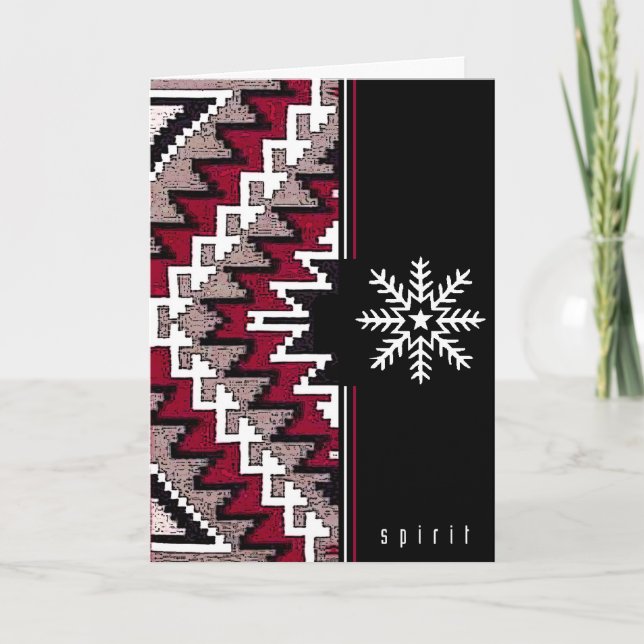 Tarjeta de Navidad del alcohol (Anverso)