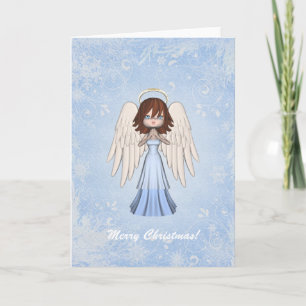 Tarjeta de Navidad del ángel