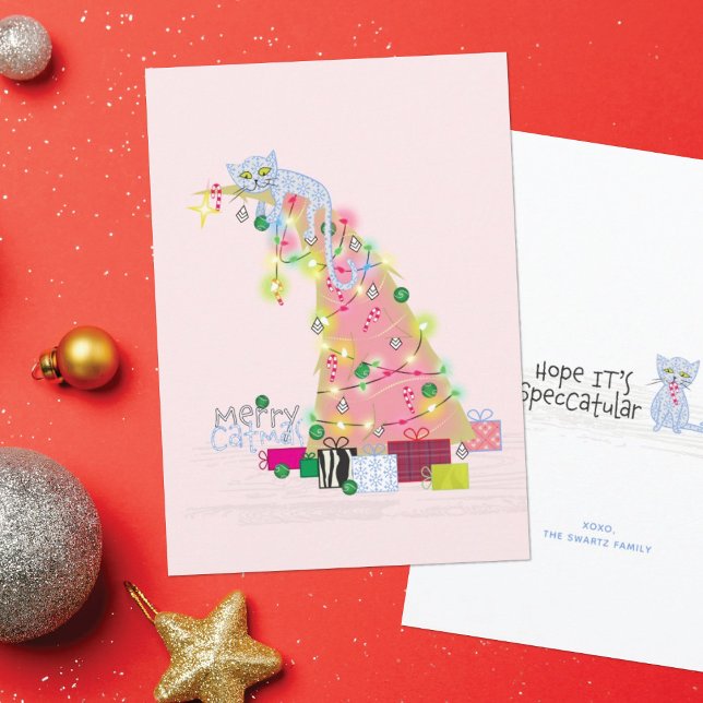 Tarjeta de Navidad del Árbol de Catmas (Subido por el creador)