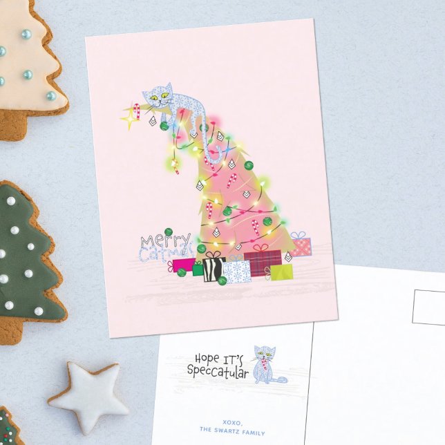 Tarjeta de Navidad del Árbol de Catmas (Subido por el creador)
