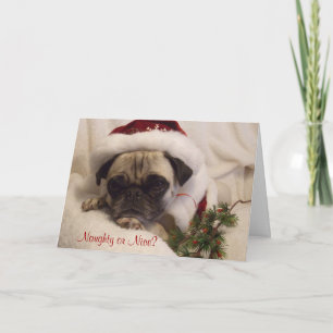 Tarjeta de Navidad del barro amasado