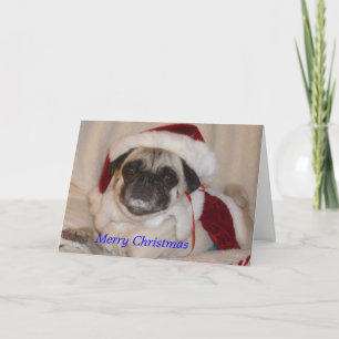 Tarjeta de Navidad del barro amasado
