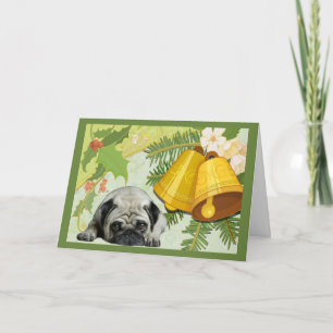 Tarjeta de Navidad del barro amasado Belces