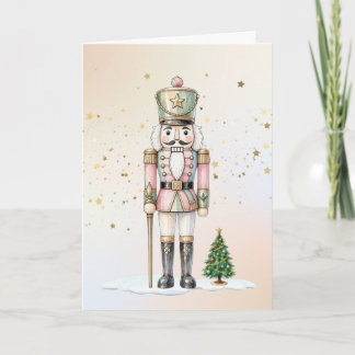 Tarjeta de Navidad del Cascanueces