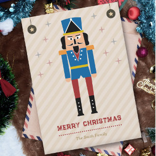 Tarjeta de Navidad del Cascanueces