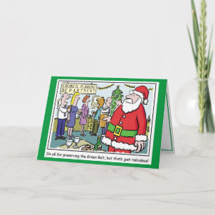 Tarjeta de Navidad del Consejo o Autoridad Local