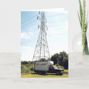 Tarjeta de Navidad del contratista