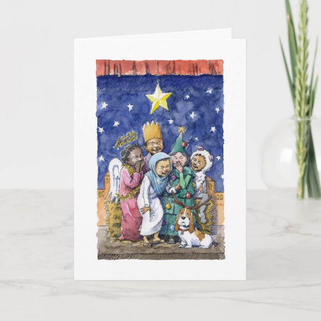 Tarjeta de Navidad "del desfile" (Anverso)